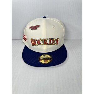 Size 7 3/4 New Era Colorado Rockies Big League Chew Original 59FIFTY Fitted Hat